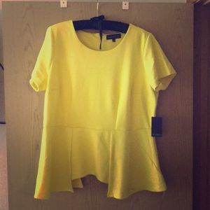NWT Eloquii Peplum Top